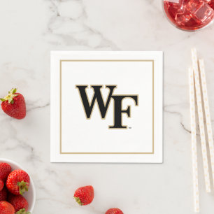 Wake Forest University WF Napkin