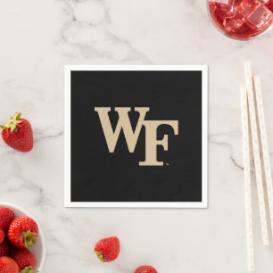 Wake Forest University   WF Napkin