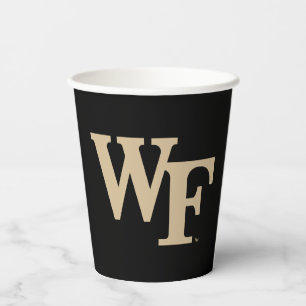 Wake Forest University WF Paper Cups