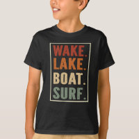 Wake Lake Boat Surf