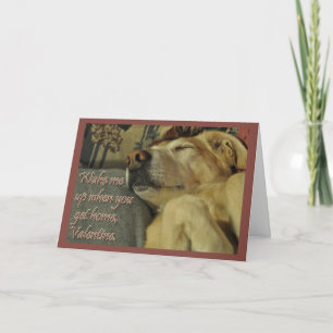 Wake Me Up When You Get Home, Valentine v.2 Holiday Card