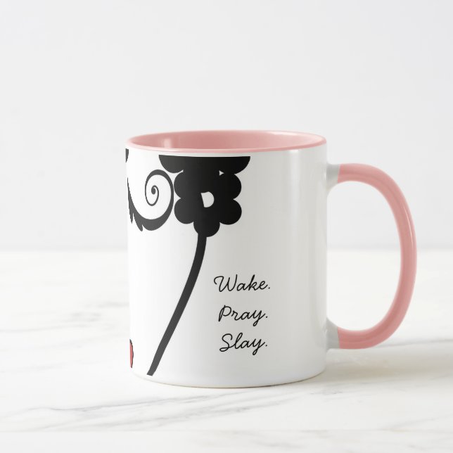 Wake Pray Slay Mug (Right)