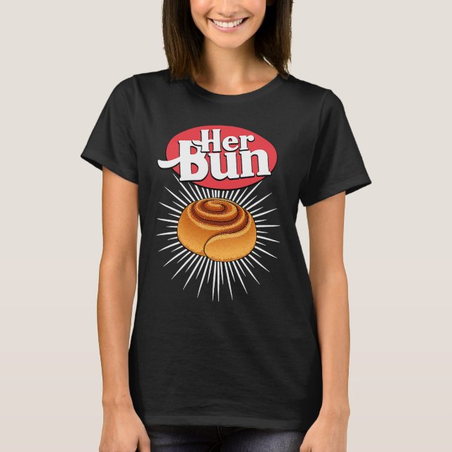 Wake Pray Transfer Day Her Bun   for IVF Support T-Shirt (Front)
