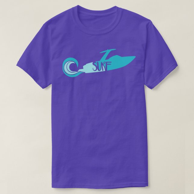Wake Surf  T-Shirt (Design Front)
