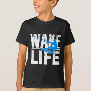 Wake Surfing Life Gift Shirt Boat Lake Wakesurfing