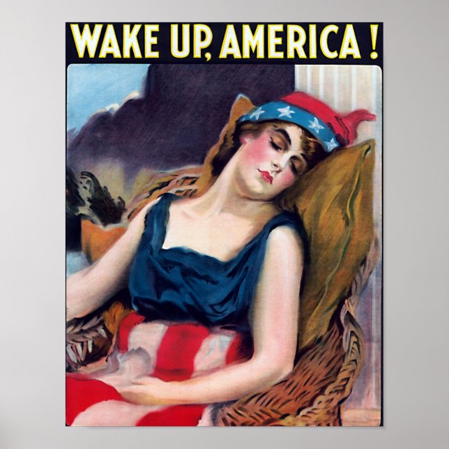 Wake Up America! Poster (Front)