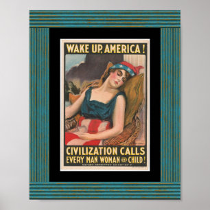 Wake Up America Poster