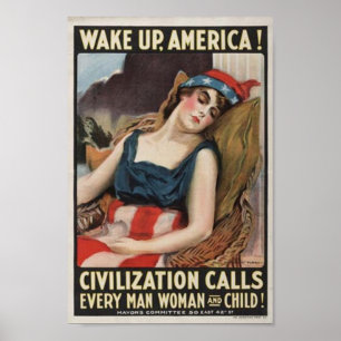 Wake Up America! Poster