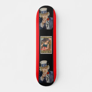 Wake Up America Poster Skateboard