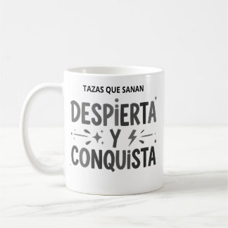 Wake Up and Conquer Mug - Motivation Mug