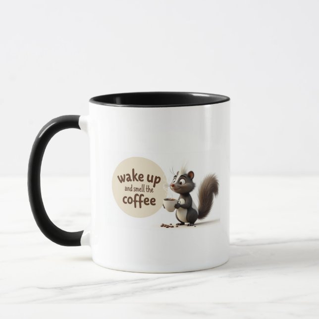 wake up and smell the coffee mug (Left)