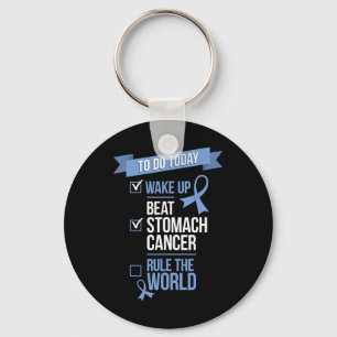 Wake Up Beat Stomach Cancer Rule the World 1 Key Ring