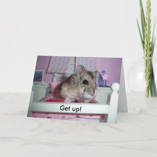 Wake up! card (Front)