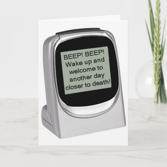 Wake Up! Card (Front)