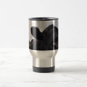 Wake Up Cow travel mug