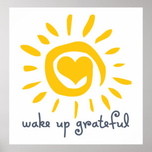 Wake Up Grateful Poster