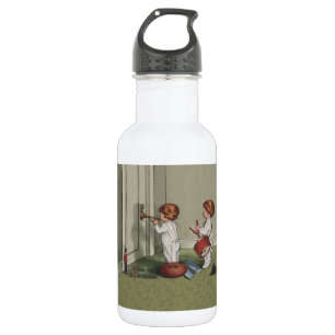 Wake Up Its Christmas cute child illustration 532 Ml Water Bottle