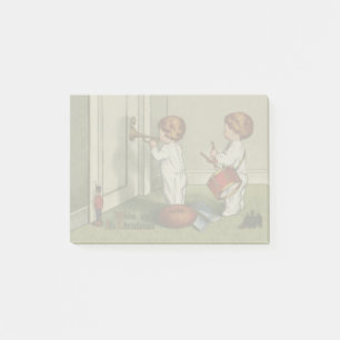 Wake Up Its Christmas cute child illustration Post-it Notes
