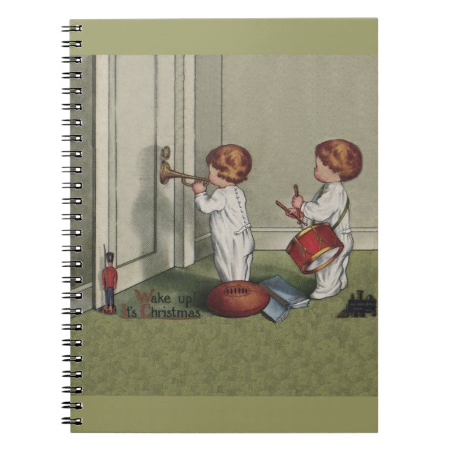 Wake up It's Christmas Notebook (Front)