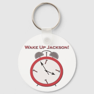 WAKE UP JACKSON KEY RING