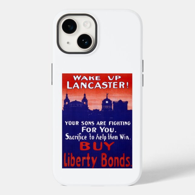 Wake Up Lancaster Case-Mate iPhone Case (Back)
