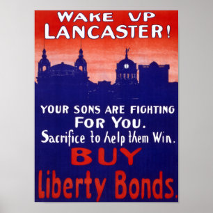 Wake Up Lancaster Poster