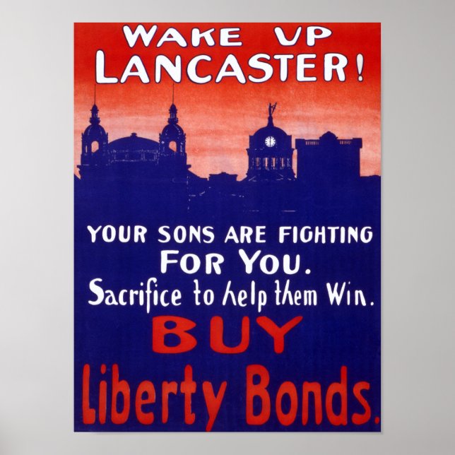 Wake Up Lancaster Poster (Front)