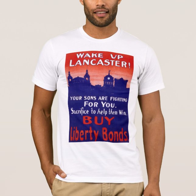Wake Up Lancaster T-Shirt (Front)