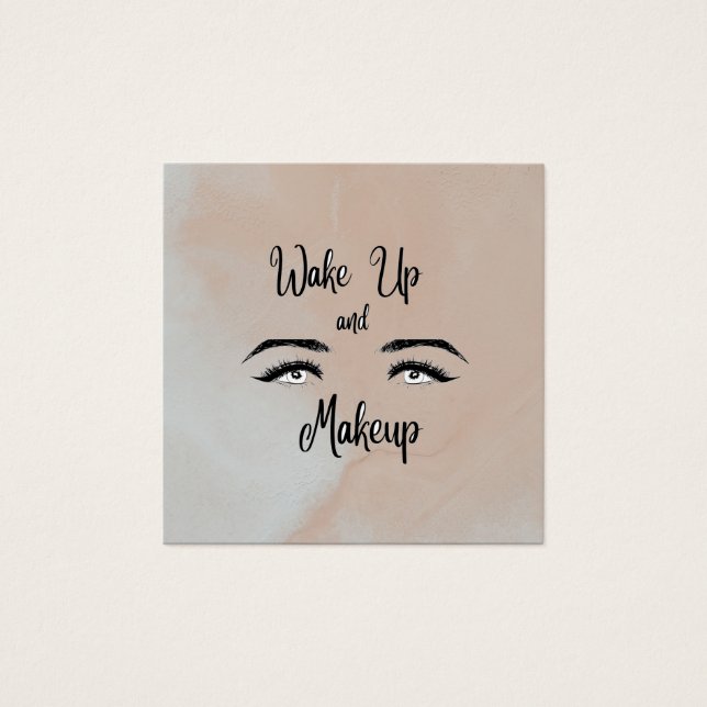Wake up & Makeup   (Front)
