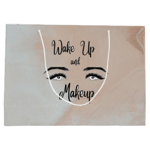Wake up & Makeup Large Gift Bag