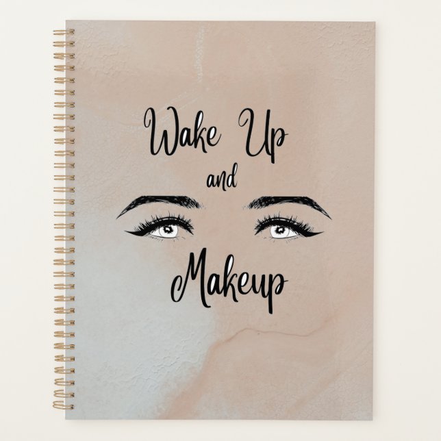 Wake up & Makeup      Planner (Front)