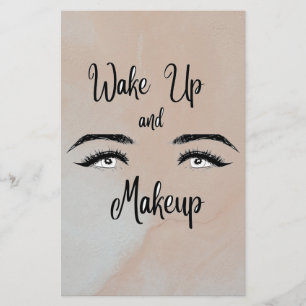 Wake up & Makeup      Stationery