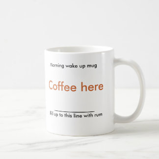 wake up mug