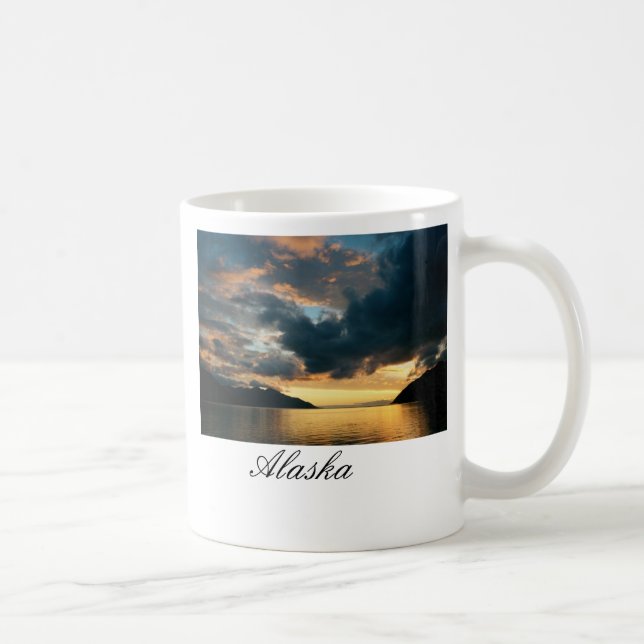 Wake Up to Alaska Coffee Mug (Right)