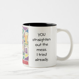 Wake up  Two-Tone coffee mug