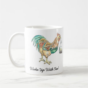 Wake Up WIth Tea Magnet Coffee Mug