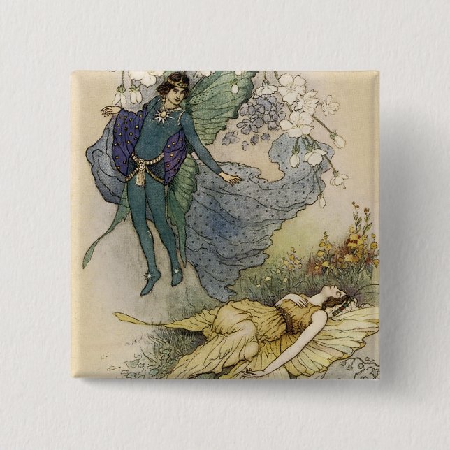 Wake When Some Vile Thing is Near 15 Cm Square Badge (Front)