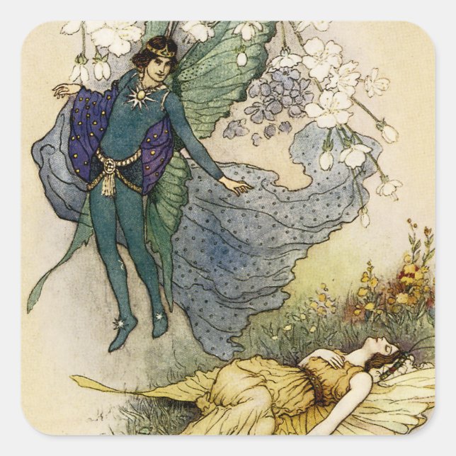 Wake When Some Vile Thing is Near Square Sticker (Front)