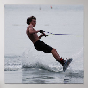 Wakeboard Angle Poster
