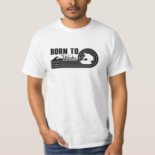 Wakeboard Born To Wake Wakeboarding Wakeboarder T-Shirt