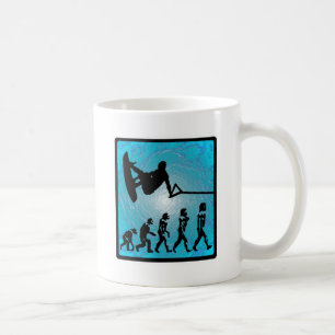 Wakeboard Evolution Blues Coffee Mug