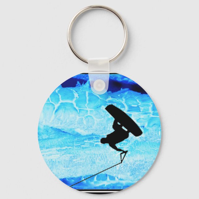 wakeboard Ice Key Ring (Front)