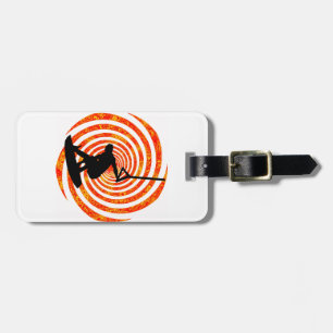 WAKEBOARD MAKES REVOLUTION LUGGAGE TAG