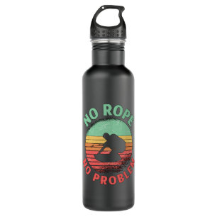 Wakeboard No Rope No Problem Retro Wakeboarder 710 Ml Water Bottle