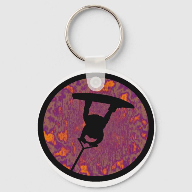 Wakeboard Raley Infinite Key Ring (Front)