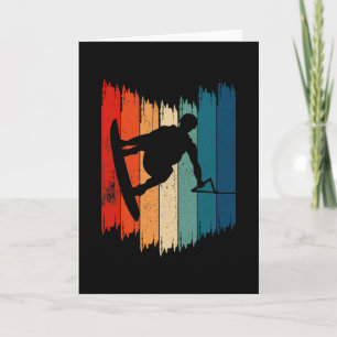 Wakeboard Vintage Wakeboarding Card