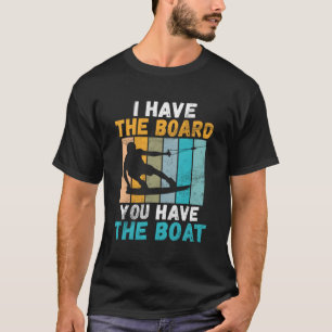 Wakeboard Wakeboarder Retro Wakeboarding T-Shirt