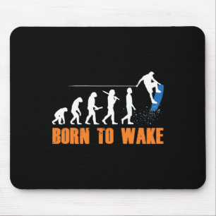 Wakeboard Wakeboarder Wakeboarding Freestyle Wake  Mouse Mat