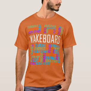 Wakeboard Words T-Shirt
