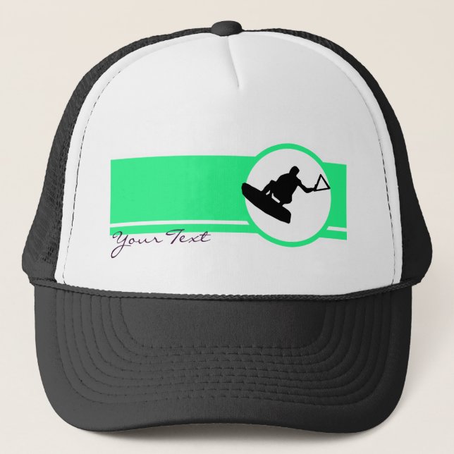 Wakeboarder Trucker Hat (Front)